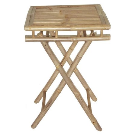 Bamboo Bamboo 5206 Rectangular Folding Table; 28 x20 x19 in. 5206